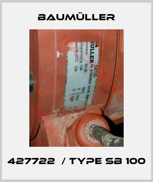 Baumüller-427722  / Type SB 100