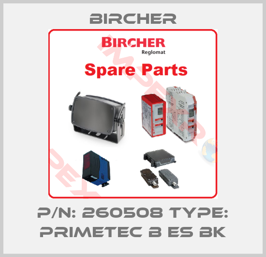 Bircher-P/N: 260508 Type: PrimeTec B ES bk