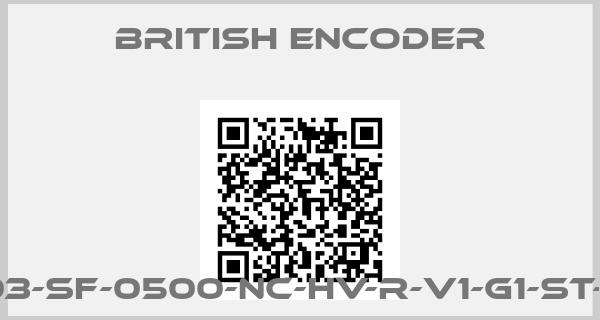 British Encoder-15T-03-SF-0500-NC-HV-R-V1-G1-ST-IP50