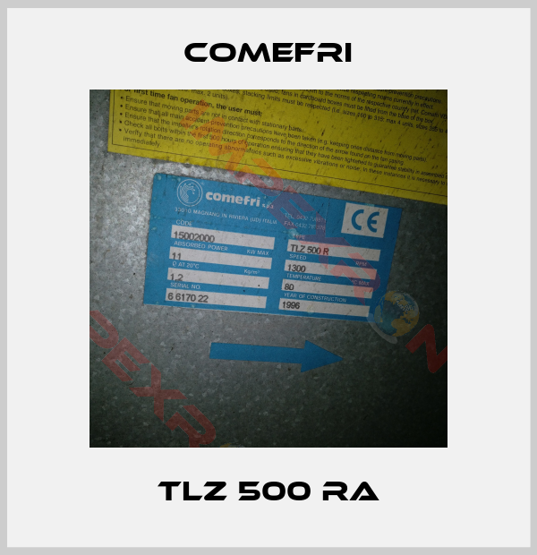 Comefri-TLZ 500 RA
