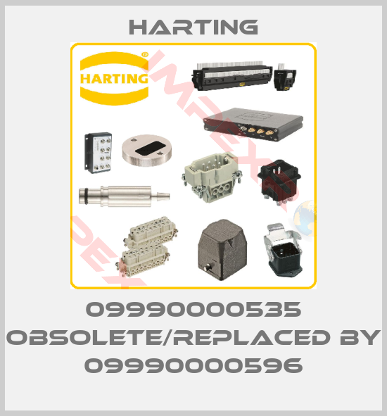 Harting-09990000535 obsolete/replaced by 09990000596