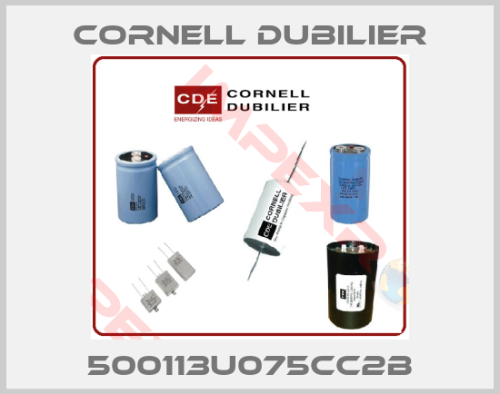 Cornell Dubilier-500113U075CC2B