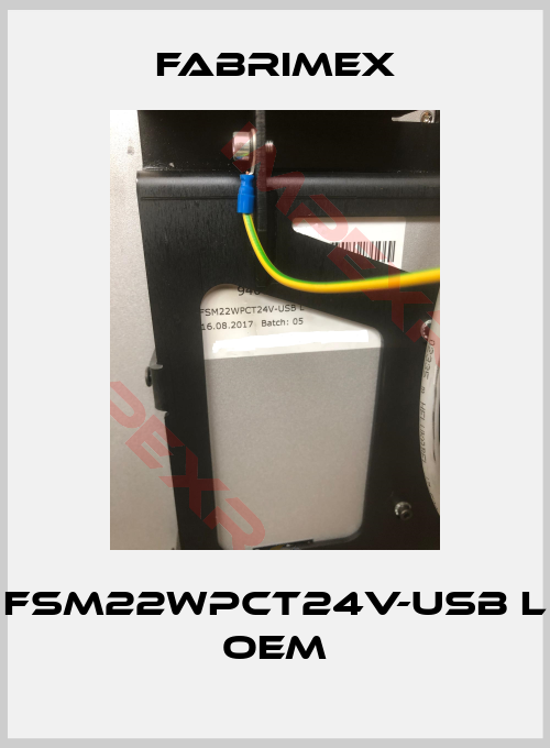 Fabrimex-FSM22WPCT24V-USB L OEM