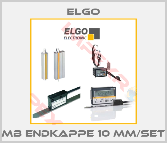 Elgo-MB ENDKAPPE 10 MM/SET