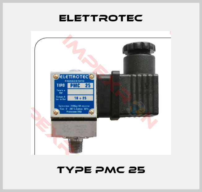 Elettrotec-Type PMC 25