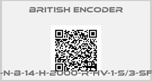 British Encoder-260-N-B-14-H-2000-R-HV-1-S/3-SF-4-N