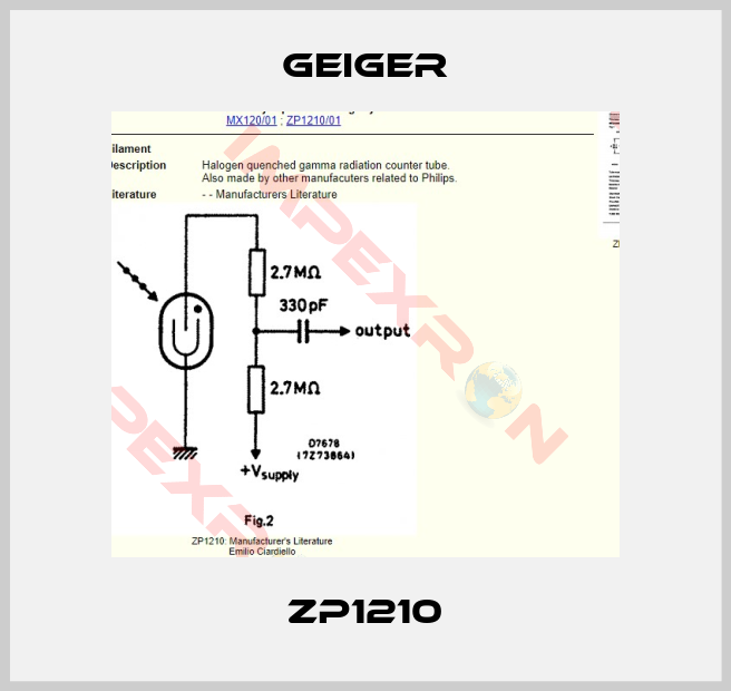 Geiger-ZP1210