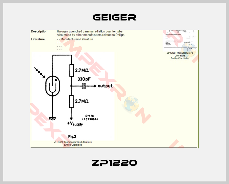 Geiger-ZP1220