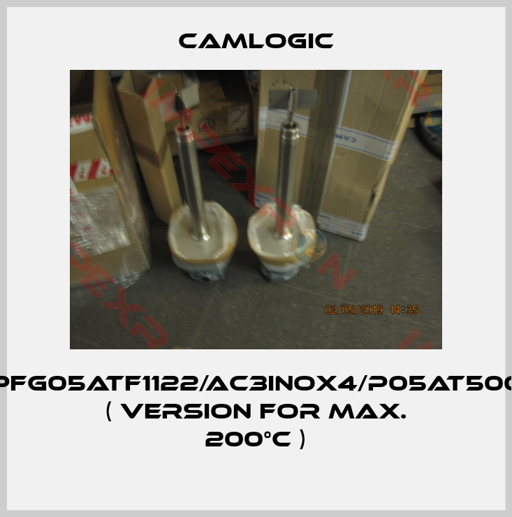 Camlogic-PFG05ATF1122/AC3INOX4/P05AT500  ( version for max. 200°C )