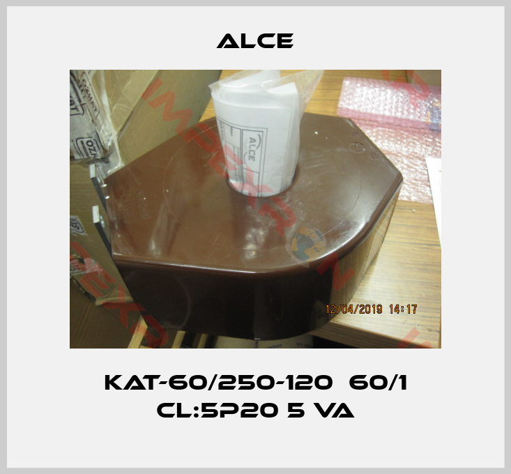 Alce-KAT-60/250-120  60/1 cl:5P20 5 VA