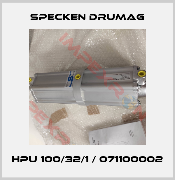 Specken Drumag-HPU 100/32/1 / 071100002