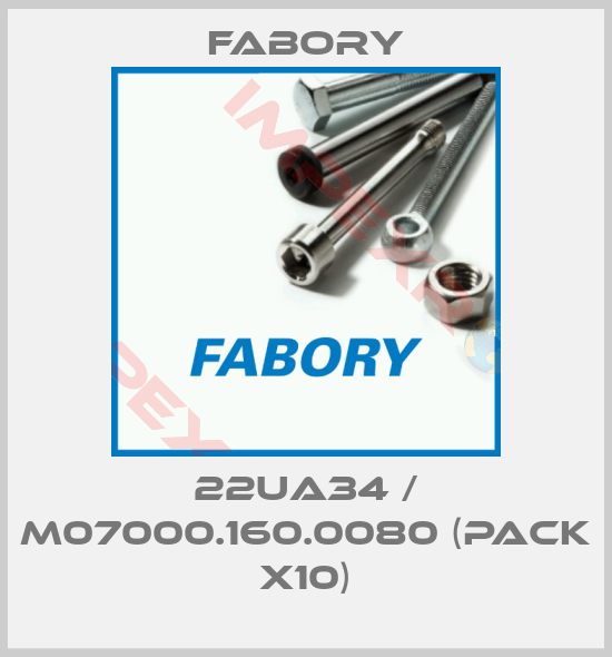 Fabory-22UA34 / M07000.160.0080 (pack x10)