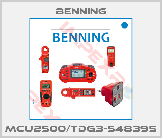 Benning-MCU2500/TDG3-548395