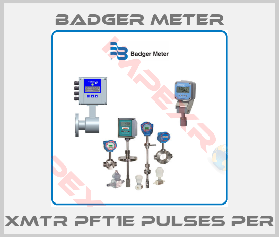 Badger Meter-XMTR PFT1E PULSES PER