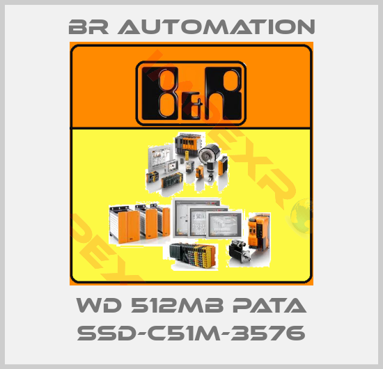 Br Automation-WD 512MB PATA SSD-C51M-3576