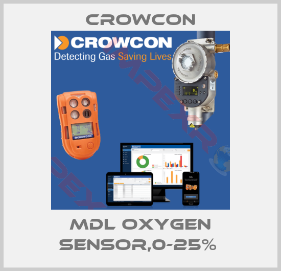 Crowcon-MDL OXYGEN SENSOR,0-25% 