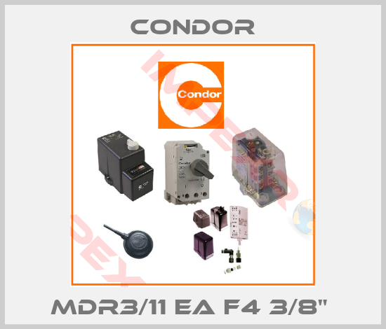 Condor-MDR3/11 EA F4 3/8" 