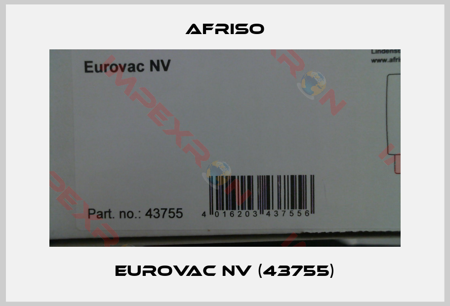 Afriso-Eurovac NV (43755)
