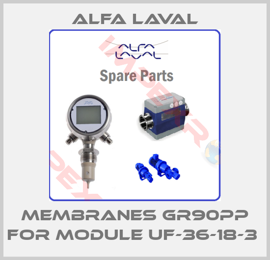 Alfa Laval-MEMBRANES GR90PP FOR MODULE UF-36-18-3 