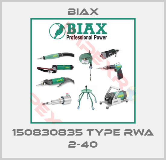Biax-150830835 Type RWA 2-40