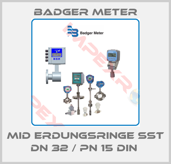 Badger Meter-MID ERDUNGSRINGE SST DN 32 / PN 15 DIN 