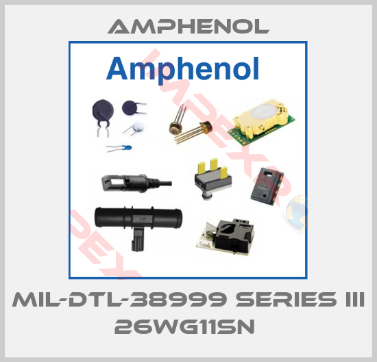 Amphenol-MIL-DTL-38999 SERIES III 26WG11SN 