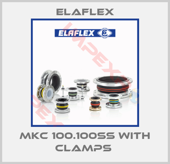 Elaflex-MKC 100.100SS WITH CLAMPS 