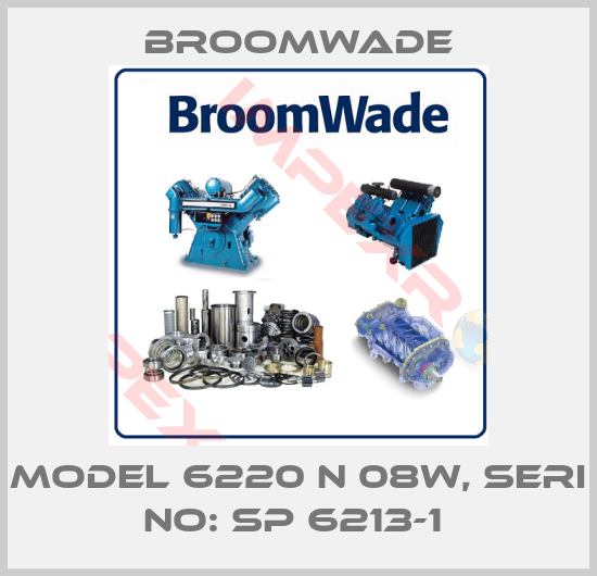 Broomwade-MODEL 6220 N 08W, SERI NO: SP 6213-1 