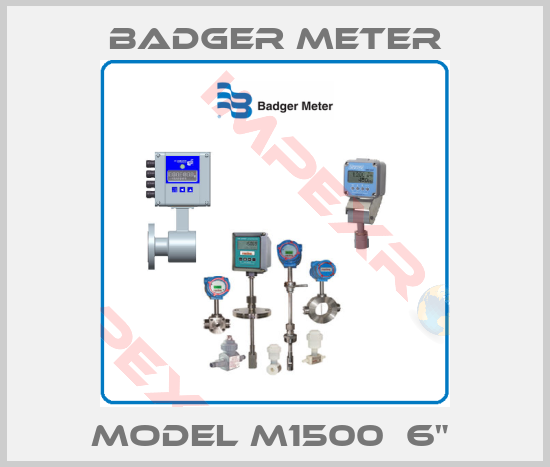 Badger Meter-MODEl M1500  6" 