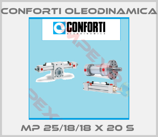 Conforti Oleodinamica-MP 25/18/18 X 20 S 