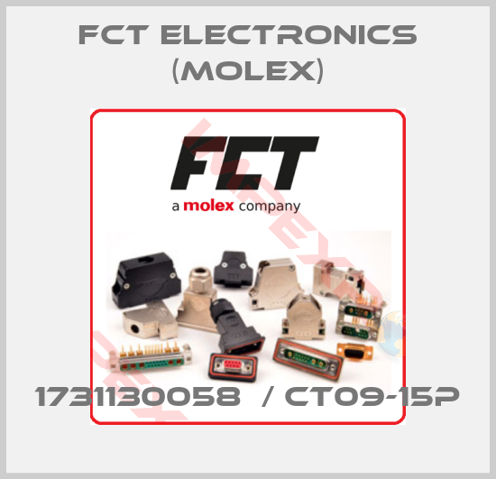 FCT Electronics (Molex)-1731130058  / CT09-15P