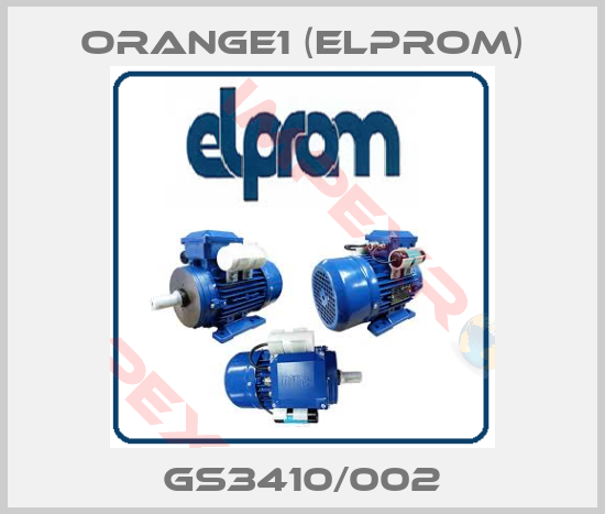 ORANGE1 (Elprom)-GS3410/002