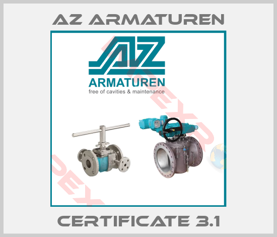 Az Armaturen-Certificate 3.1