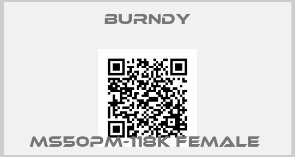 Burndy-MS50PM-118K FEMALE 