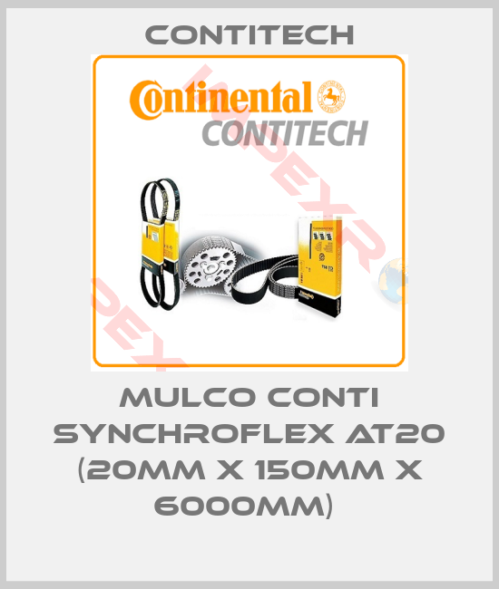 Contitech-MULCO CONTI SYNCHROFLEX AT20 (20MM X 150MM X 6000MM) 