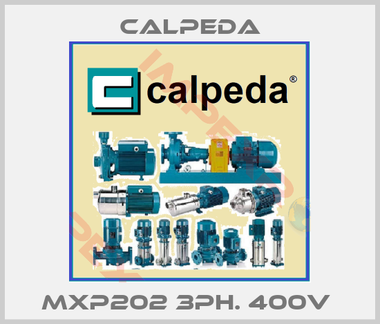 Calpeda-MXP202 3PH. 400V 