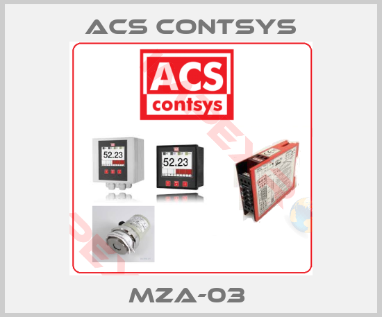 ACS CONTSYS-MZA-03 