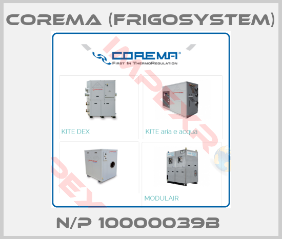 Corema (Frigosystem)-N/P 10000039B 