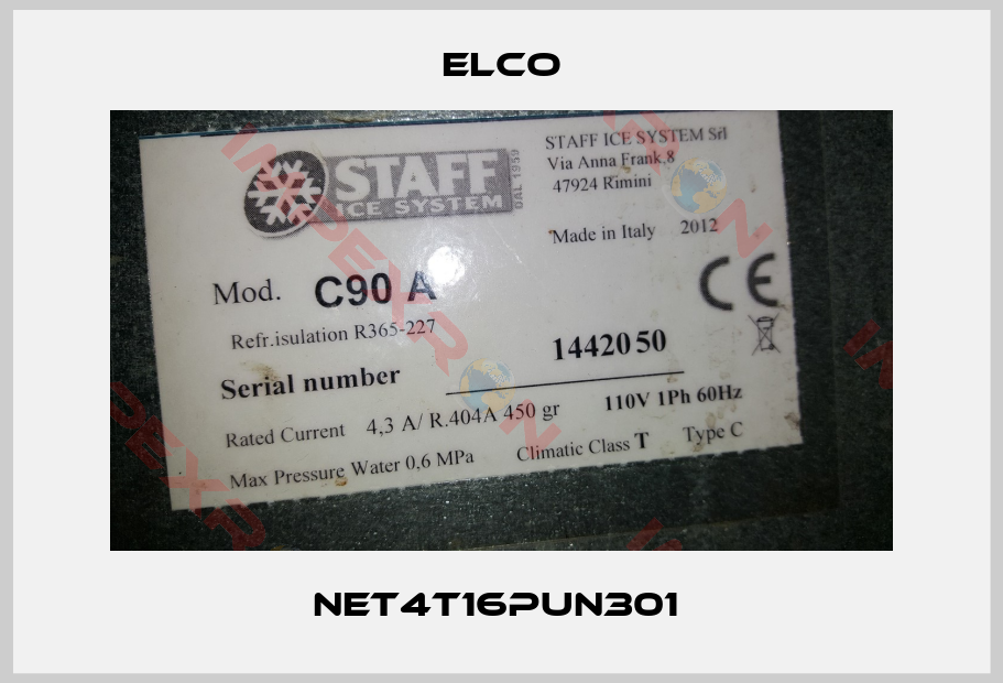 Elco-NET4T16PUN301 