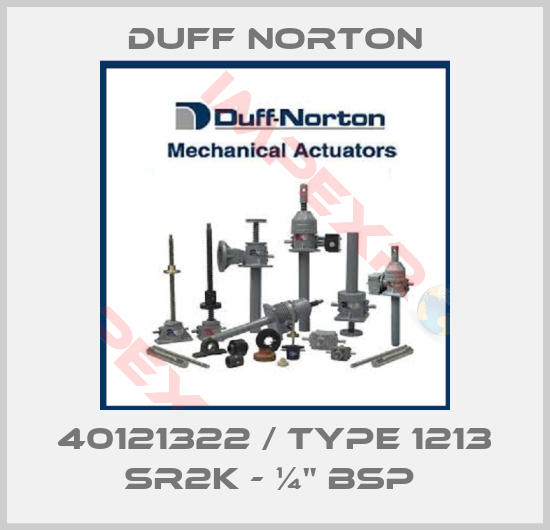 Duff Norton-40121322 / Type 1213 SR2K - ¼" BSP 