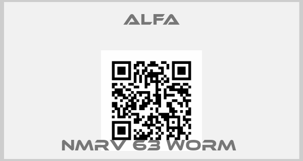 ALFA-NMRV 63 WORM 