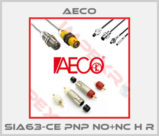 Aeco-SIA63-CE PNP NO+NC H R