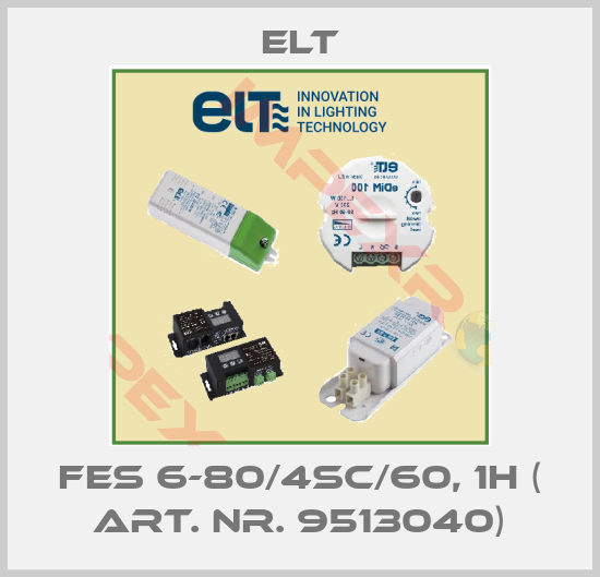 ELT-FES 6-80/4SC/60, 1h ( art. nr. 9513040)