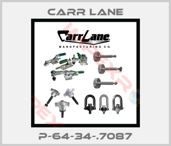 Carr Lane-P-64-34-.7087