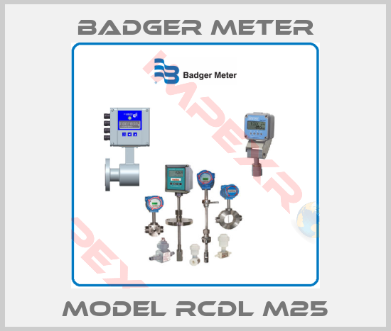 Badger Meter-MODEL RCDL M25