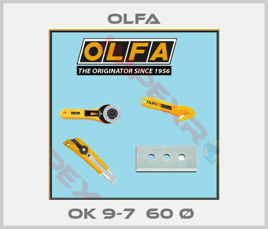 Olfa-OK 9-7  60 Ø 