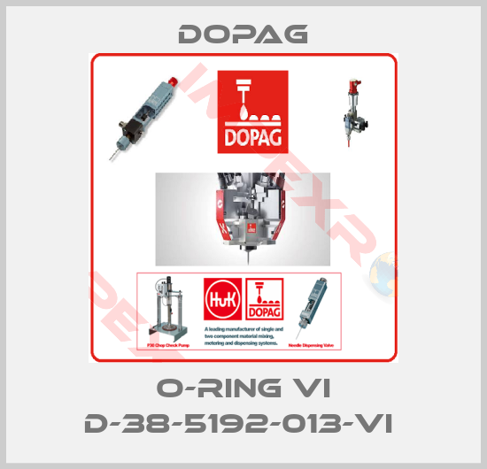 Dopag-O-RING VI D-38-5192-013-VI 