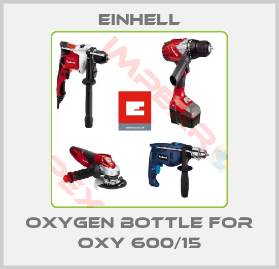 Einhell-oxygen bottle for Oxy 600/15