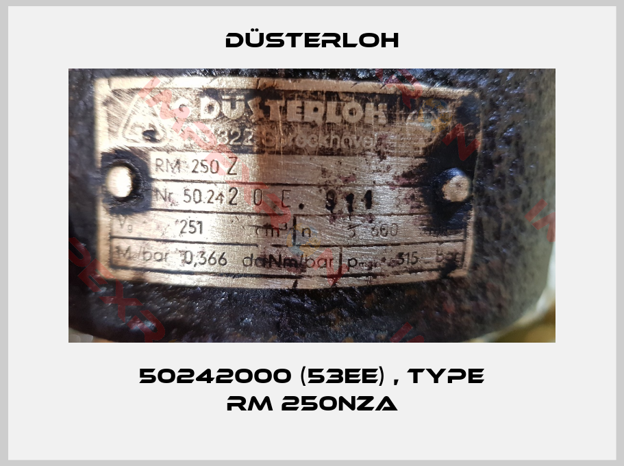 Düsterloh-50242000 (53EE) , type RM 250NZA