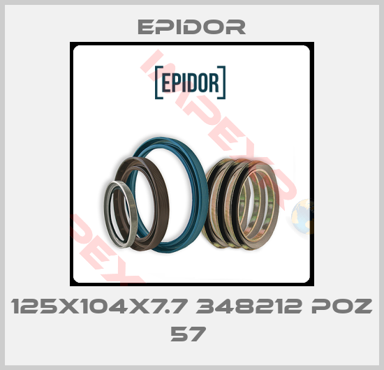 Epidor-125X104X7.7 348212 POZ 57 